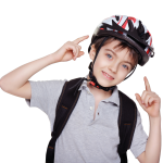 Campagne de sensibilisation au port du casque de vélo - Défi Tête la première
