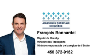 Carte d'affaire - ministre François Bonnardel