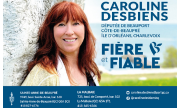 Carte d'affaire - Caroline Desbiens