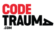 Logo - Code Trauma | Jamais sans mon casque